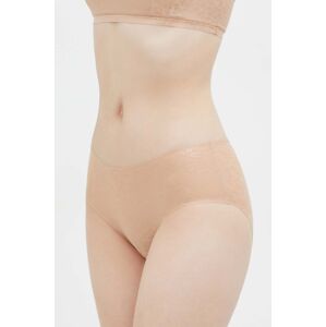 Nohavičky Chantelle SOFT STRETCH hnedá farba