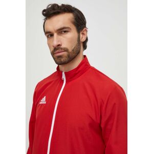 Tréningová mikina adidas Performance Entrada 22 Presentation červená farba, jednofarebná