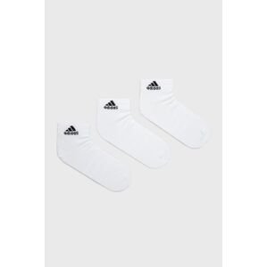 Ponožky adidas 6-pak biela farba