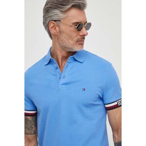 Polo tričko Tommy Hilfiger pánsky, s nášivkou, MW0MW33585