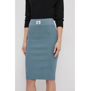 Sukňa Calvin Klein Jeans midi, puzdrová, J20J223247