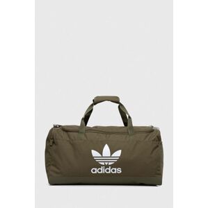 Taška adidas Originals zelená farba