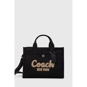 Kabelka Coach čierna farba