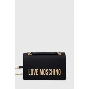 Kabelka Love Moschino čierna farba