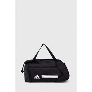 Športová taška adidas Performance Essentials 3S Dufflebag S čierna farba