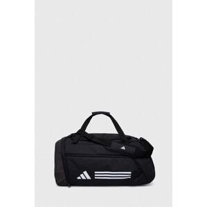 Športová taška adidas Performance Essentials 3S Dufflebag M čierna farba