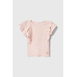Detské tričko Jamiks ružová farba