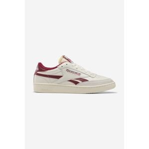 Kožené tenisky Reebok Classic Club C GW7263-cream, béžová farba,