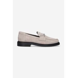 Semišové mokasíny Filling Pieces Loafer Suede šedá farba, 44222791108