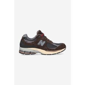 Tenisky New Balance M2002RLY-brown, hnedá farba