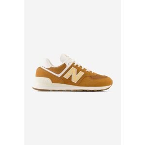 Tenisky New Balance U574OB2-OB2, oranžová farba