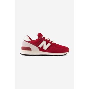 Tenisky New Balance U574WQ2-WQ2, červená farba