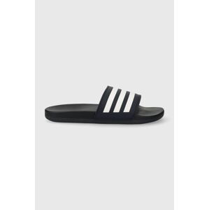 Šľapky adidas Performance Adilette pánske, tmavomodrá farba