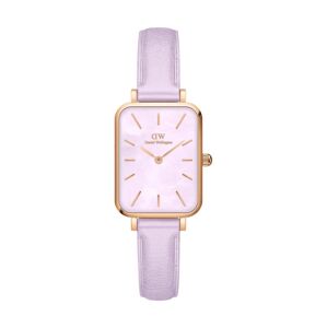 Hodinky Daniel Wellington Quadro Lavender dámske, fialová farba