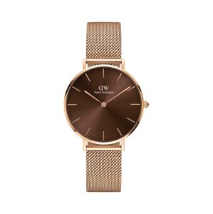 Hodinky Daniel Wellington PETITE AMBER dámskyňe, zlatá farba