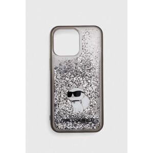 Puzdro na mobil Karl Lagerfeld iPhone 13 Pro / 13 6.1'' priehľadná farba