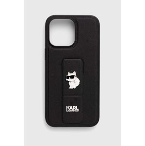 Puzdro na mobil Karl Lagerfeld iPhone 14 Pro Max 6.7'' čierna farba