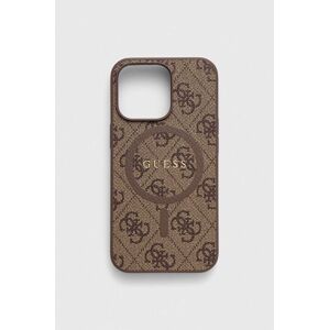 Puzdro na mobil Guess iPhone 13 Pro / 13 6,1" hnedá farba