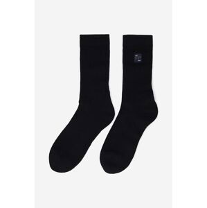 Bavlnené ponožky Filling Pieces Patch 68513711861-BLACK, čierna farba