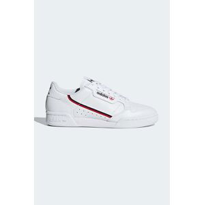 Kožené tenisky adidas Originals Continental 80 G27706-white, biela farba,