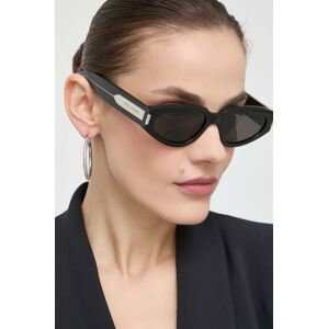 Slnečné okuliare Saint Laurent dámske, čierna farba, SL 618