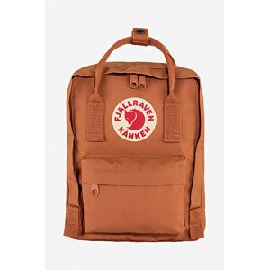 Ruksak Fjallraven Kanken Mini F23561.243-243, oranžová farba, malý, s nášivkou