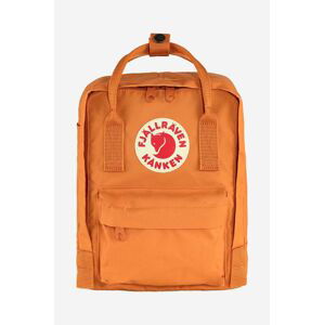 Ruksak Fjallraven Kanken Mini F23561.206-206, zelená farba, malý, s nášivkou