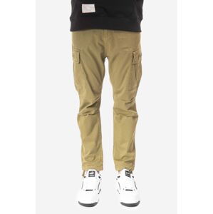 Nohavice Alpha Industries Squad Pants 188202.11-green, pánske, zelená farba, strih cargo