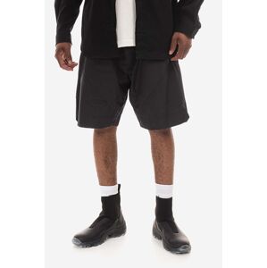 Šortky A-COLD-WALL* Nephin Storm Shorts ACWMB142 BLACK pánske, čierna farba