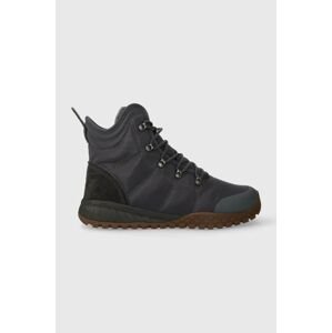 Členkové topánky Columbia FAIRBANKS OH pánske, čierna farba, jemne zateplené, 1746011