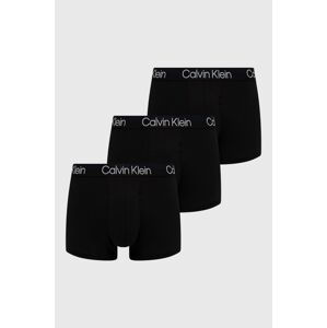 Boxerky Calvin Klein Underwear pánske, čierna farba