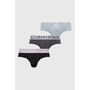 Slipy Calvin Klein Underwear 3-pak pánske, 000NB3073A