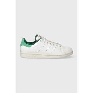 Kožené tenisky adidas Originals Stan Smith biela farba