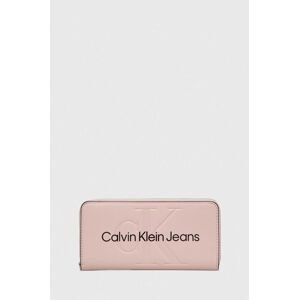 Peňaženka Calvin Klein Jeans dámsky, čierna farba