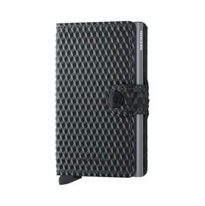 Kožená peňaženka Secrid Cubic Black-Titanium čierna farba