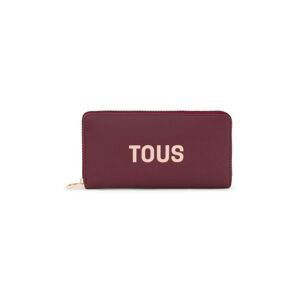 Peňaženka Tous dámsky, bordová farba