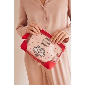 Sada kozmetických tašiek women'secret Mickey Mouse 2-pak ružová farba, 4847842
