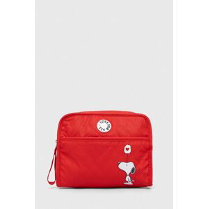 Kozmetická taška women'secret Snoopy červená farba, 4847851
