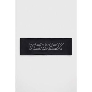 Čelenka adidas TERREX čierna farba
