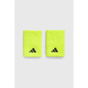 Potítka adidas Performance 2-pak zelená farba