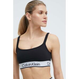 Športová podprsenka Calvin Klein Performance čierna farba