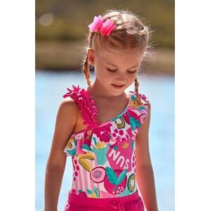 Jednodielne detské plavky Mayoral ružová farba