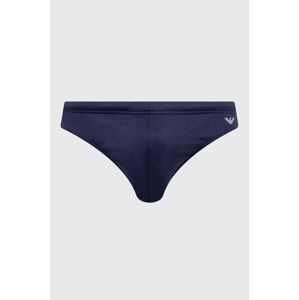 Plavky Emporio Armani Underwear tmavomodrá farba