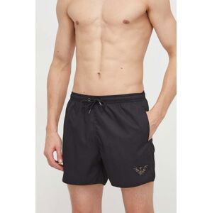 Plavkové šortky Emporio Armani Underwear čierna farba, 211740 4R427
