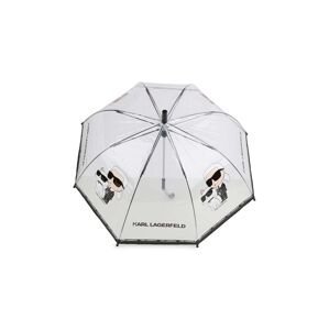 Detský dáždnik Karl Lagerfeld biela farba