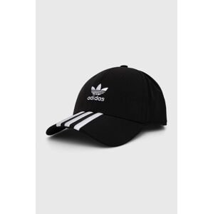 Šiltovka adidas Originals čierna farba, s nášivkou