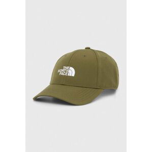 Šiltovka The North Face Recycled 66 Classic Hat zelená farba, s nášivkou, NF0A4VSVPIB1