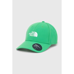 Šiltovka The North Face Recycled 66 Classic Hat zelená farba, s nášivkou, NF0A4VSVPO81