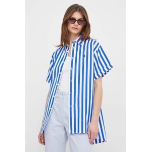 Bavlnená košeľa Polo Ralph Lauren dámska,voľný strih,s klasickým golierom,211925085