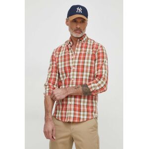 Bavlnená košeľa Pepe Jeans pánska, slim, s golierom button-down